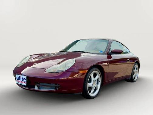 Maroon 1999 Porsche 911 Carrera