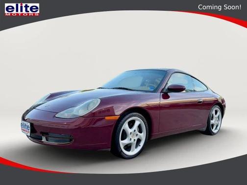 Maroon 1999 Porsche 911 Carrera