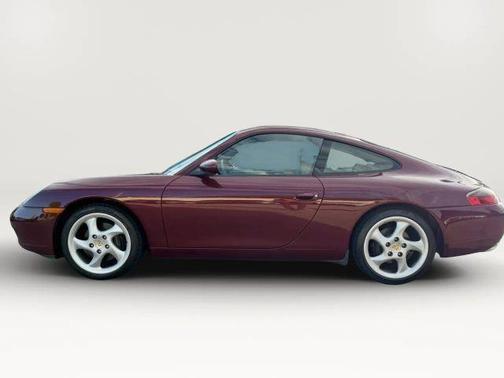 Maroon 1999 Porsche 911 Carrera