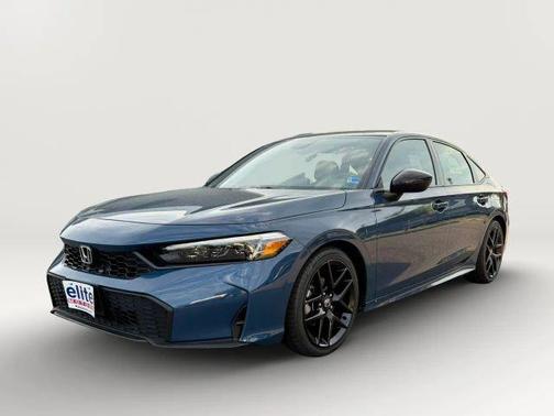 Blue 2025 Honda Civic Sport
