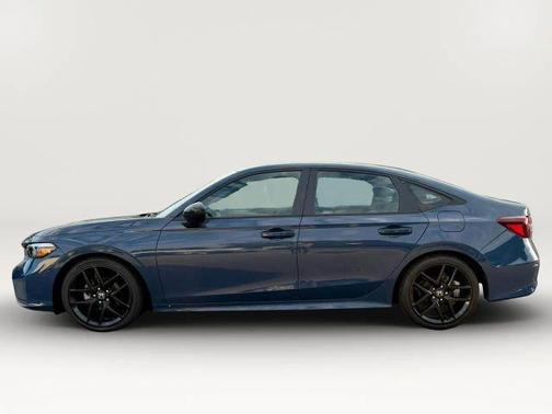Blue 2025 Honda Civic Sport