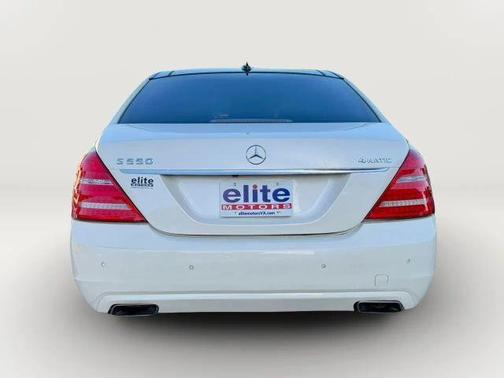 White 2010 Mercedes-Benz S-Class S 550 4MATIC