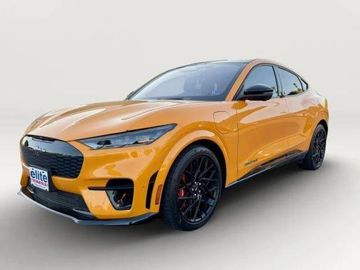 Orange 2023 Ford Mustang Mach-E GT