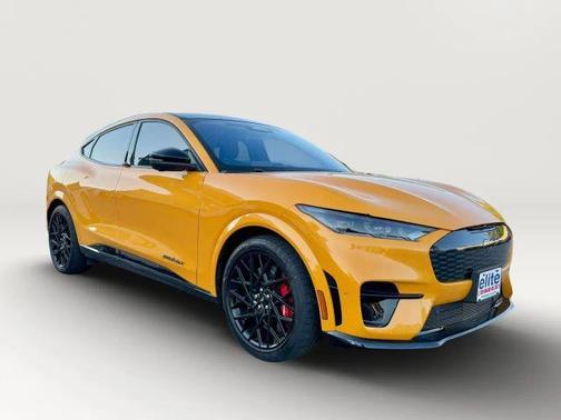Orange 2023 Ford Mustang Mach-E GT