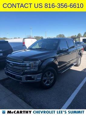Shadow Black 2018 Ford F-150 Lariat