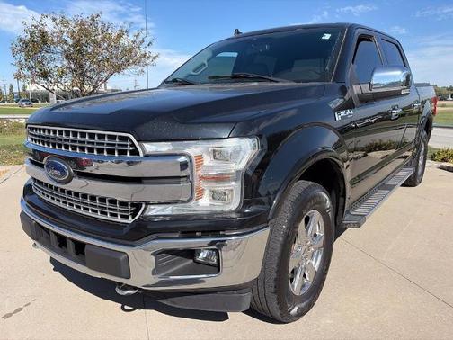 Shadow Black 2018 Ford F-150 Lariat