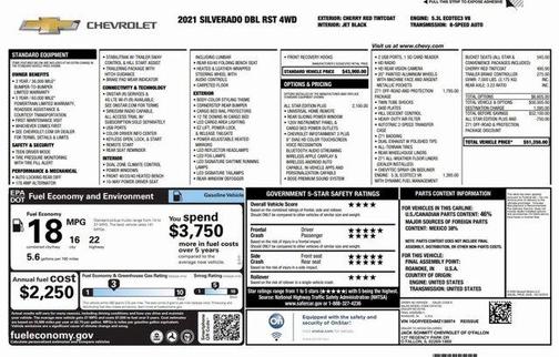 2021 Chevrolet Silverado 1500 RST