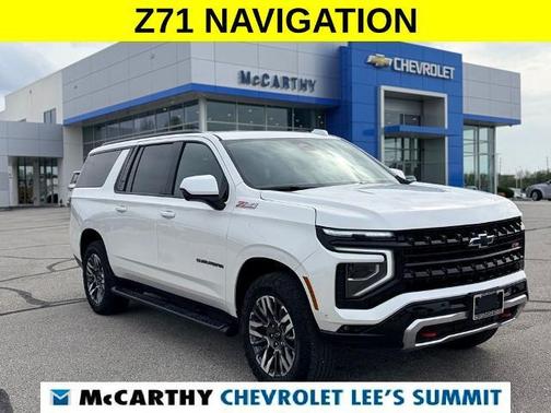Pearl 2025 Chevrolet Suburban Z71