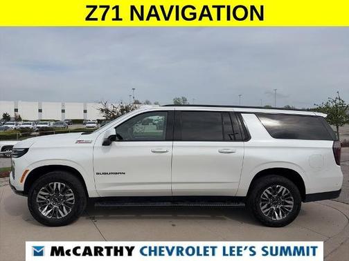 Pearl 2025 Chevrolet Suburban Z71
