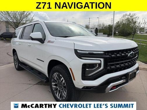 Pearl 2025 Chevrolet Suburban Z71