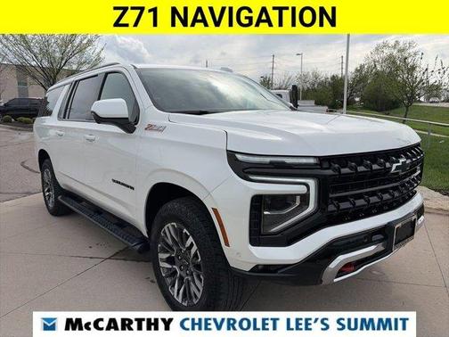 Pearl 2025 Chevrolet Suburban Z71