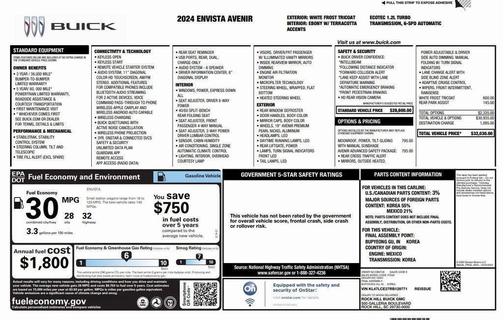 2024 Buick Envista Avenir