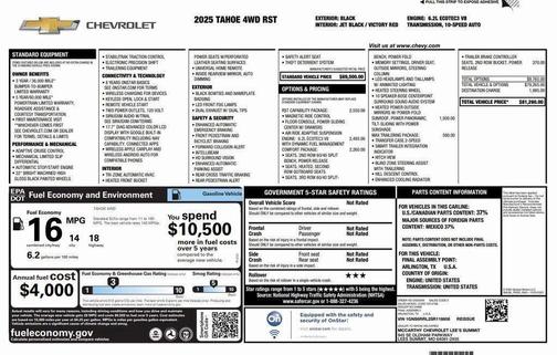 2025 Chevrolet Tahoe RST