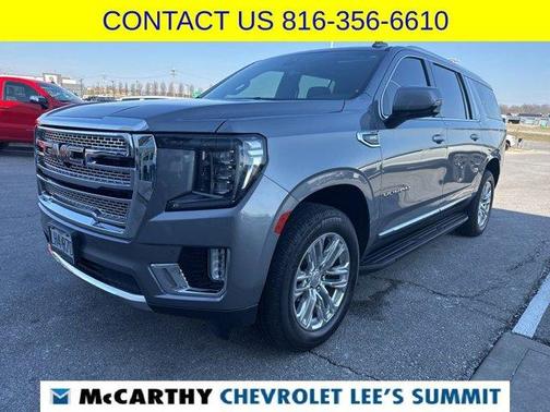 Steel Metallic 2022 GMC Yukon XL SLT