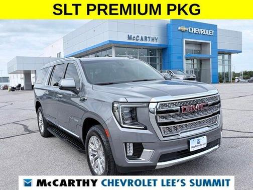 Steel Metallic 2022 GMC Yukon XL SLT