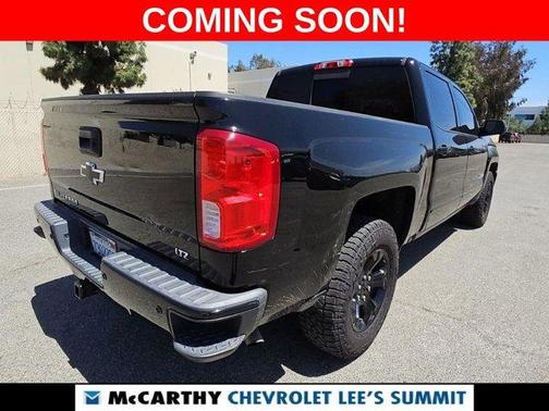 Black 2018 Chevrolet Silverado 1500 LTZ