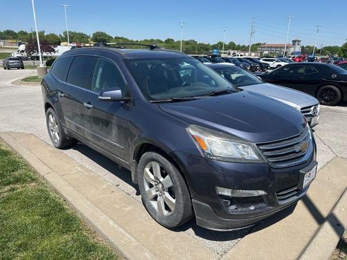 Blue Metallic 2013 Chevrolet Traverse LTZ