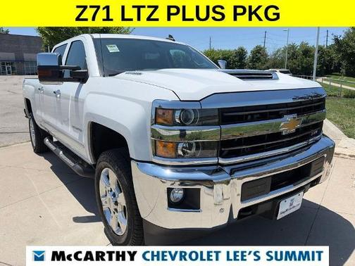 Summit White 2018 Chevrolet Silverado 2500 LTZ