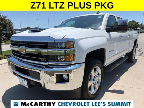 Summit White 2018 Chevrolet Silverado 2500 LTZ