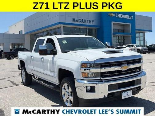 Summit White 2018 Chevrolet Silverado 2500 LTZ