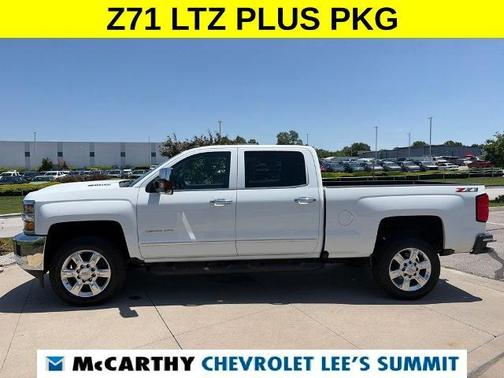 Summit White 2018 Chevrolet Silverado 2500 LTZ