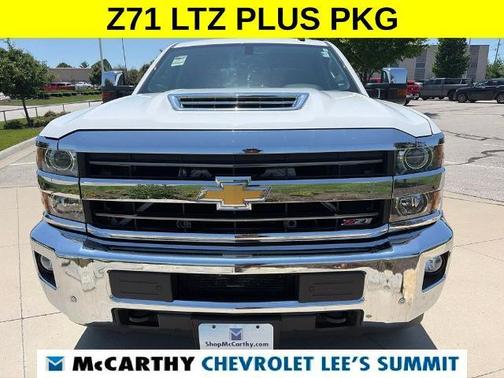 Summit White 2018 Chevrolet Silverado 2500 LTZ