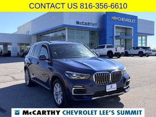 Blue Metallic 2019 BMW X5 xDrive40i