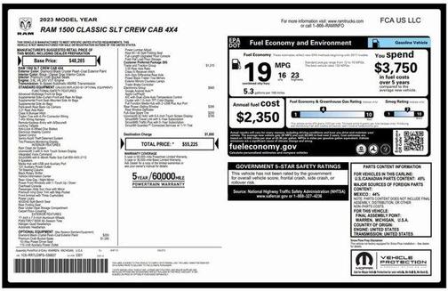 2023 RAM 1500 Classic SLT