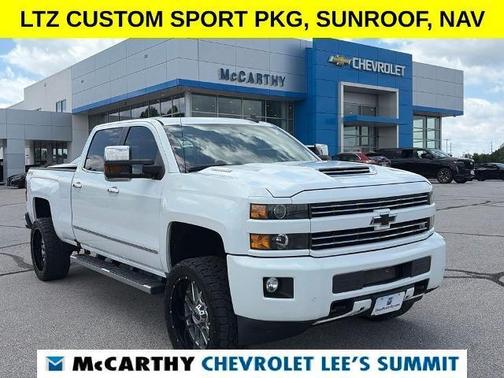 Summit White 2019 Chevrolet Silverado 3500 LTZ