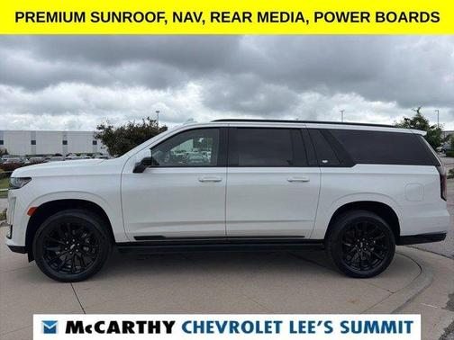 Crystal White 2021 Cadillac Escalade ESV Sport Platinum