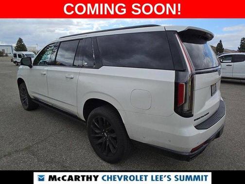 Crystal White 2021 Cadillac Escalade ESV Sport Platinum