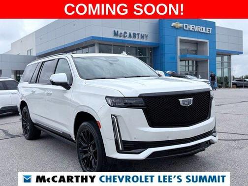 Crystal White 2021 Cadillac Escalade ESV Sport Platinum