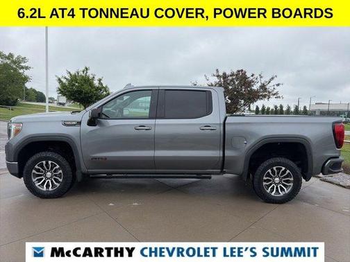 Steel Metallic 2021 GMC Sierra 1500 AT4