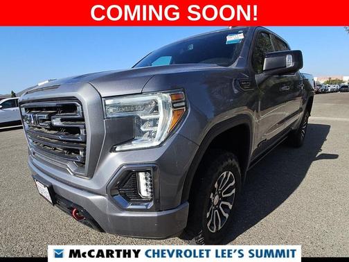 Steel Metallic 2021 GMC Sierra 1500 AT4