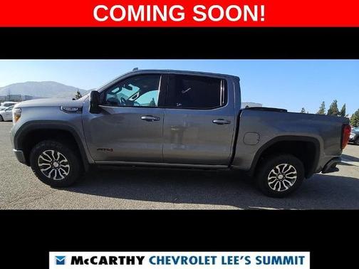 Steel Metallic 2021 GMC Sierra 1500 AT4