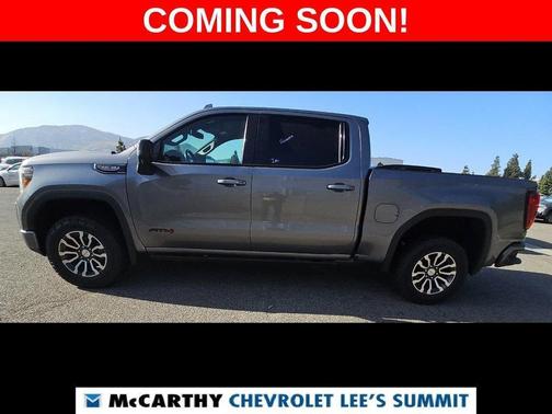 Steel Metallic 2021 GMC Sierra 1500 AT4