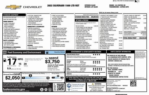 2022 Chevrolet Silverado 1500 Limited RST