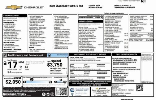 2022 Chevrolet Silverado 1500 Limited RST