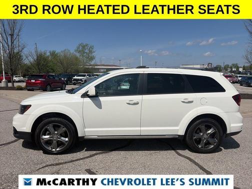 White 2016 Dodge Journey Crossroad