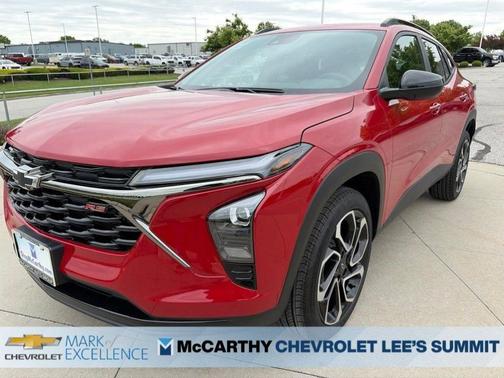 Red 2026 Chevrolet Trax 2RS
