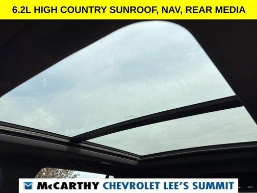Black 2025 Chevrolet Tahoe High Country
