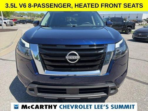 Deep Ocean Blue 2025 Nissan Pathfinder SV