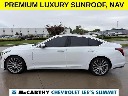 Summit White 2020 Cadillac CT5 Premium Luxury RWD