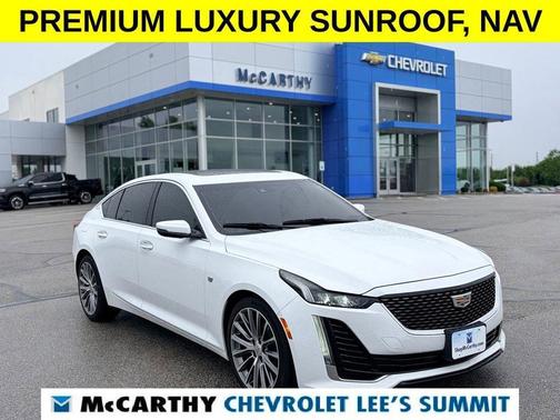 Summit White 2020 Cadillac CT5 Premium Luxury RWD