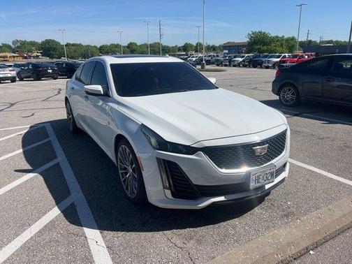 Summit White 2020 Cadillac CT5 Premium Luxury RWD