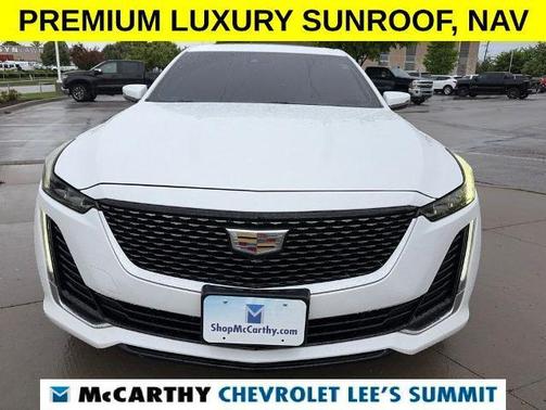 Summit White 2020 Cadillac CT5 Premium Luxury RWD