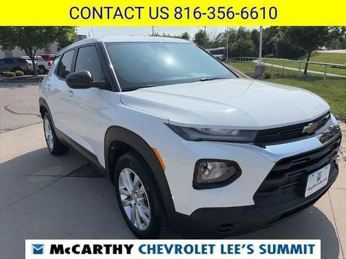 Summit White 2023 Chevrolet Trailblazer LS