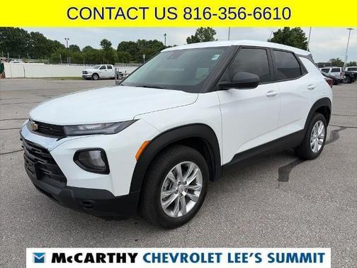 Summit White 2023 Chevrolet Trailblazer LS