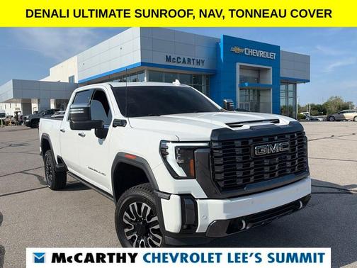 Summit White 2024 GMC Sierra 2500 Denali Ultimate