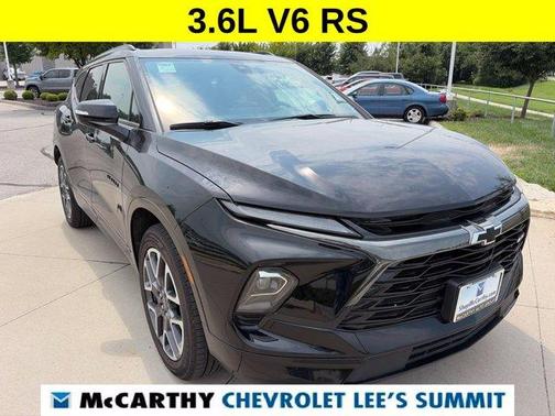 Black 2025 Chevrolet Blazer RS